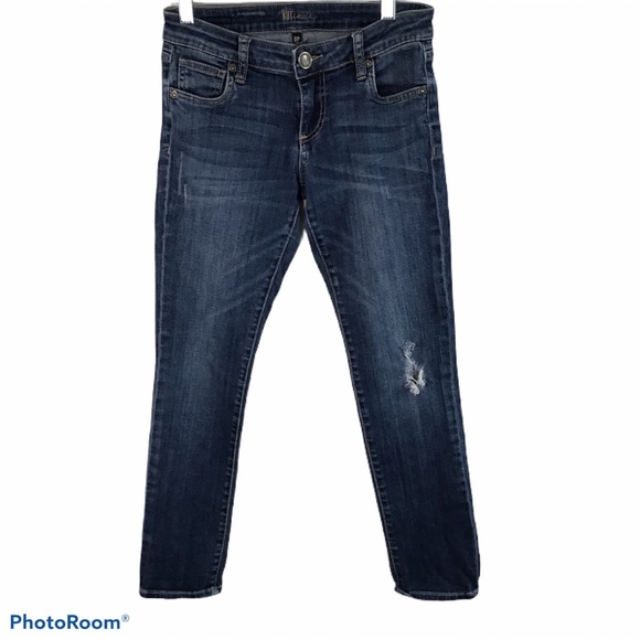 Kut From The Kloth Distressed Boyfriend Jeans 0P - Picture 2 of 16